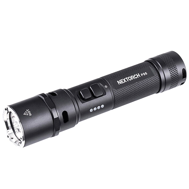 Lampe de poche P86 avec sifflet 120 dB - 1600 lumens Nextorch 