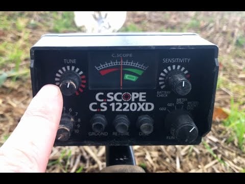 Détecteur de métaux CS1220XD C.Scope