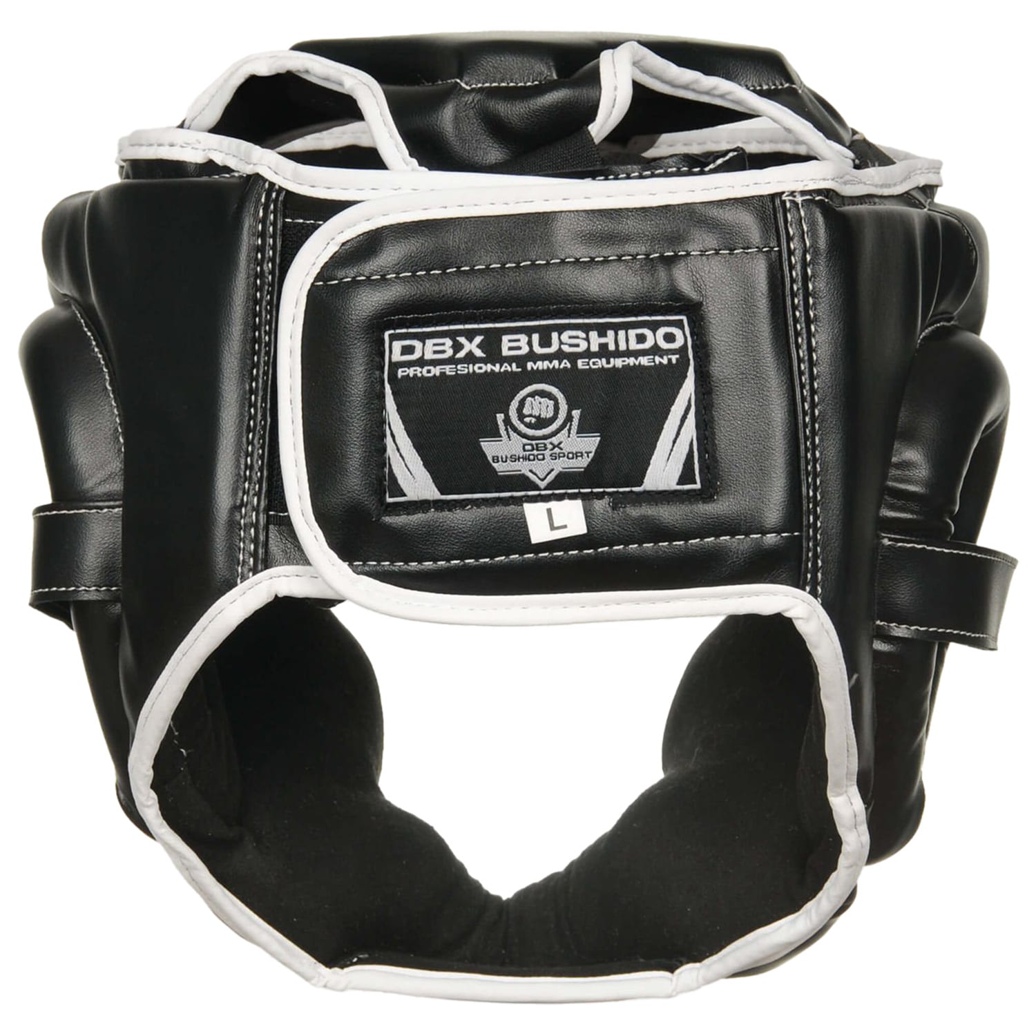 Casque de boxe pour l'entraînement et le combat DBX Bushido - Black 