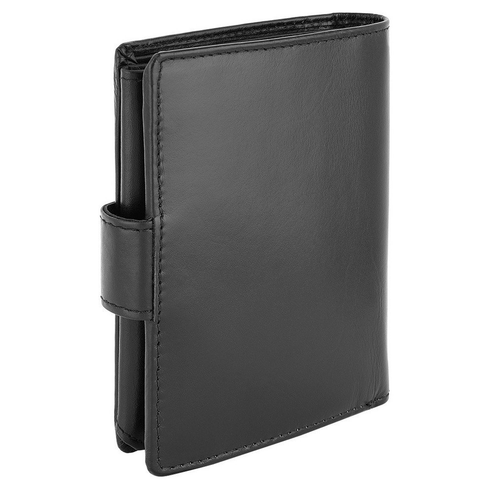 Portefeuille Smart RFID Block pour cartes et monnaie Koruma - Black