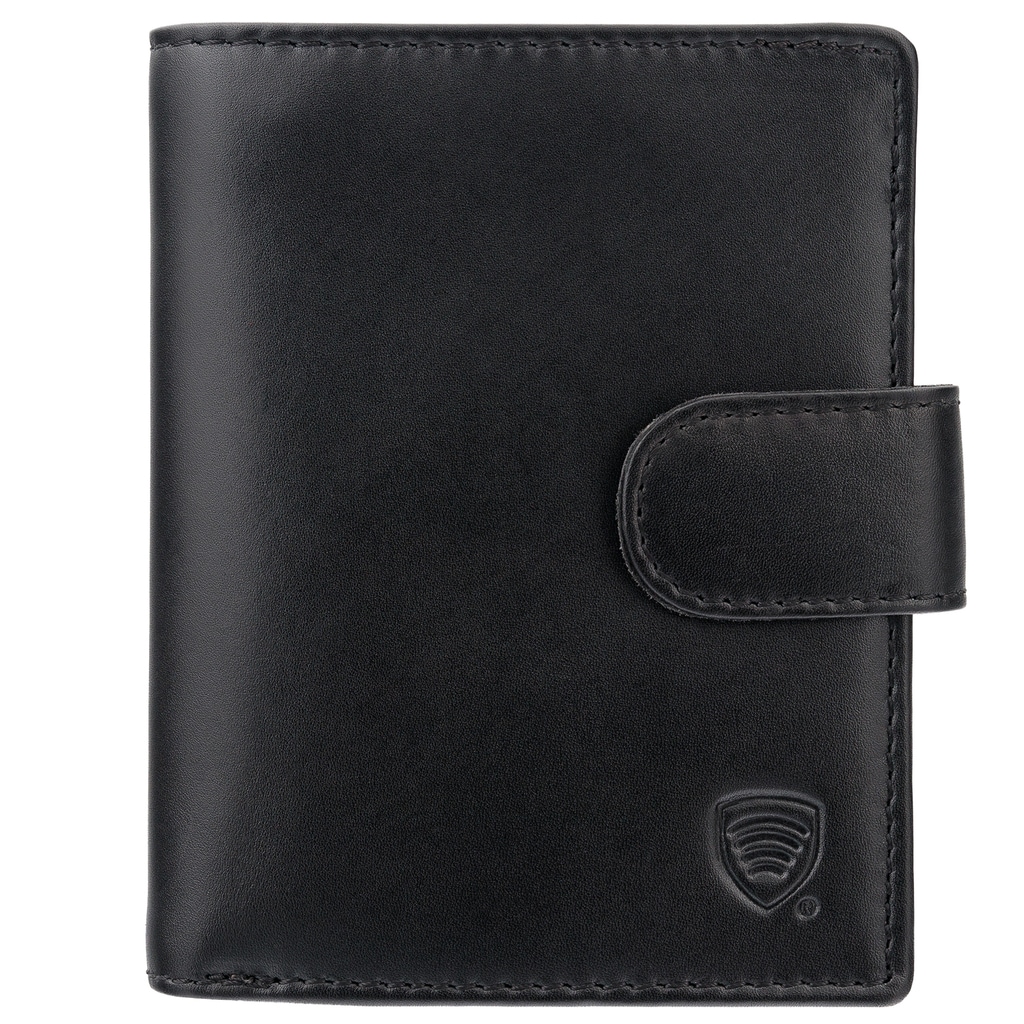 Portefeuille Smart RFID Block pour cartes et monnaie Koruma - noir