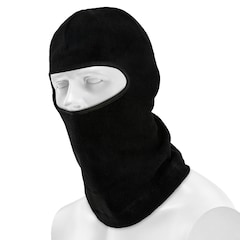 Cagoule avec 1 trou MFH Polyester-Fleece - Black