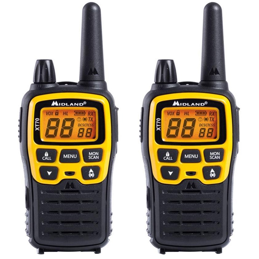 Radiotéléphone PMR XT70 Adventure 2 pcs.  Midland 