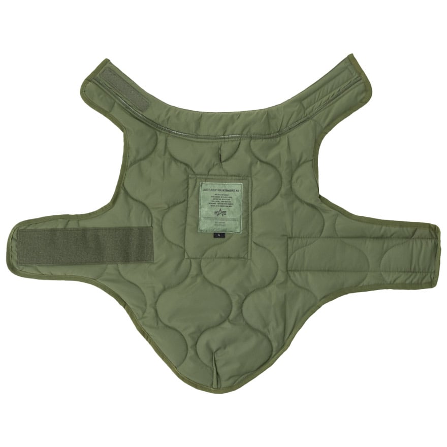 Gilet pour chien Dog ALS Jacket Alpha Industries - Sage Green 