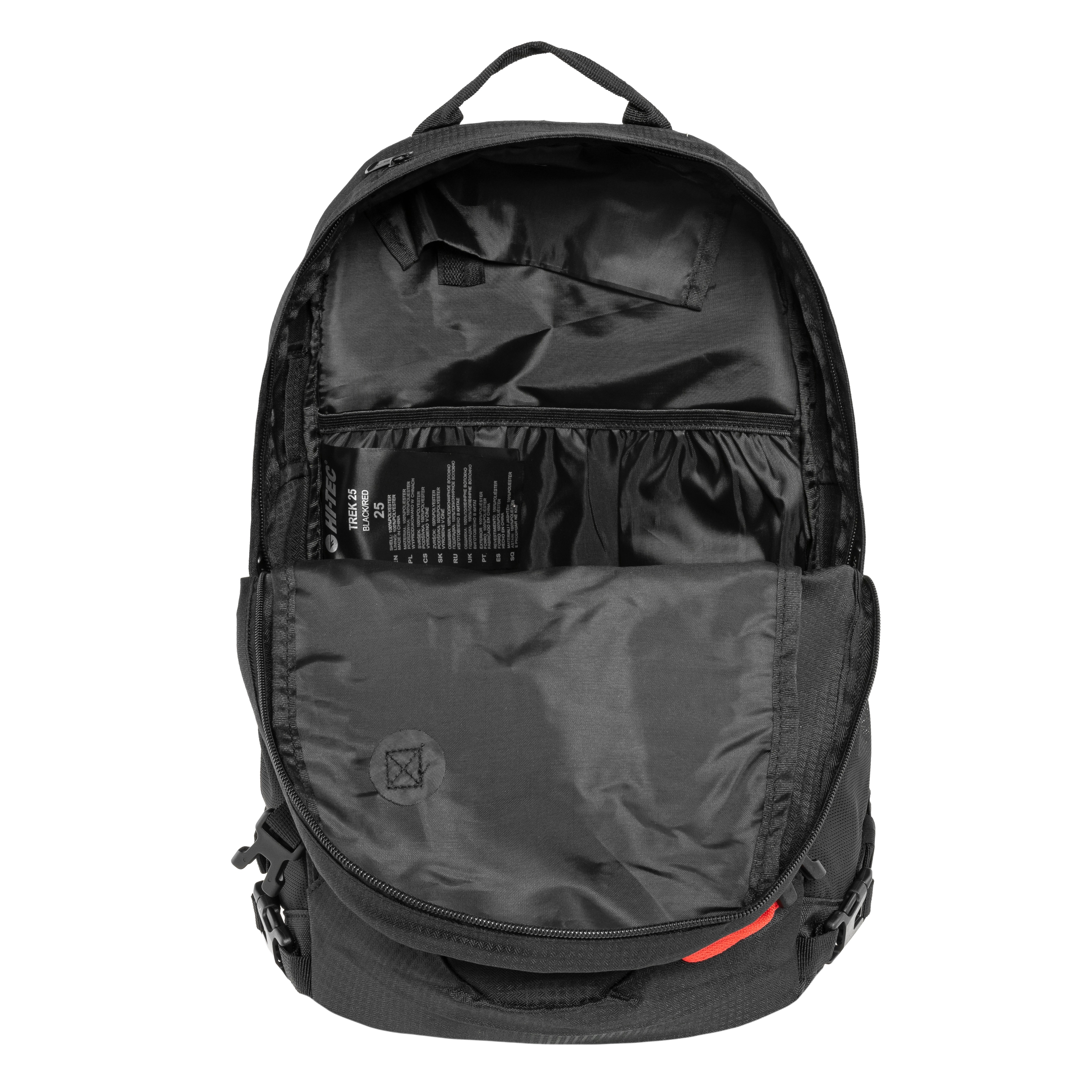 Sac à dos Trek 25 L Hi-Tec - Black/Red 