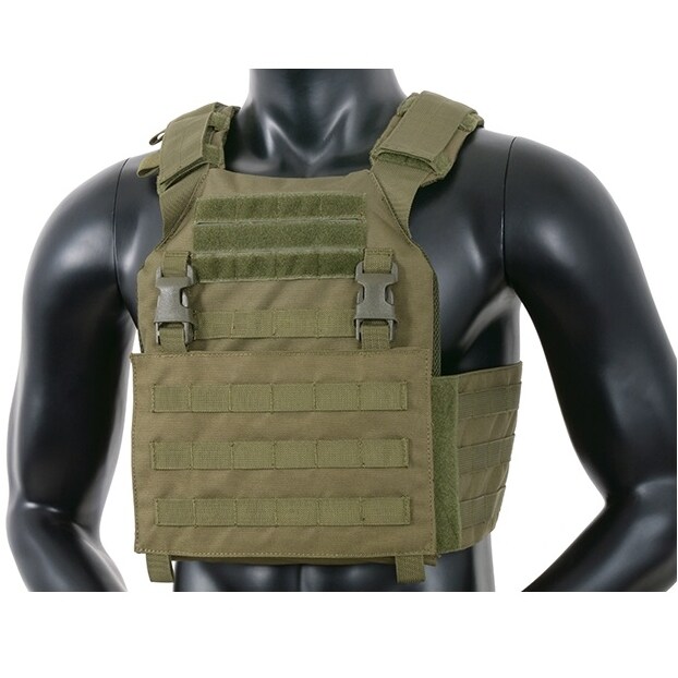 Gilet tactique Buckle Up Assault Plate Carrier Cummerbund 8Fields - Olive