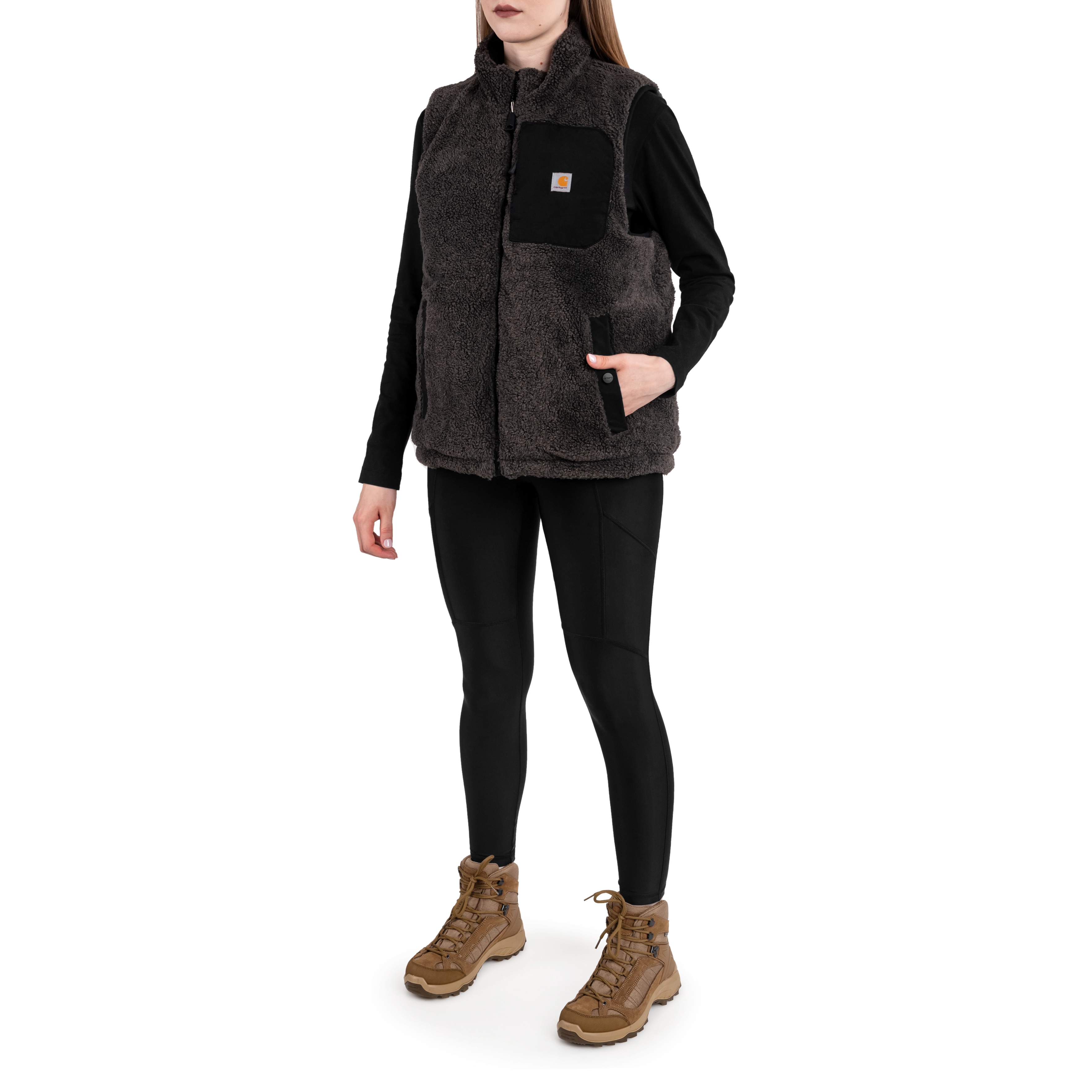 Gilet femme Montana Relaxed Fit Insulated Vest Carhartt - Black 