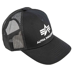 Casquette Basic Trucker Cap Alpha Industries - Black