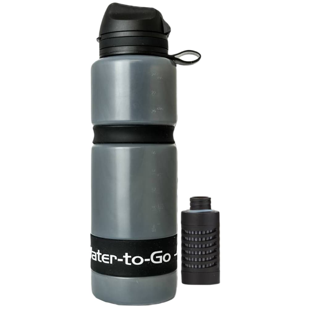 Bouteille avec filtre Active 750 ml Water-to-Go - Black