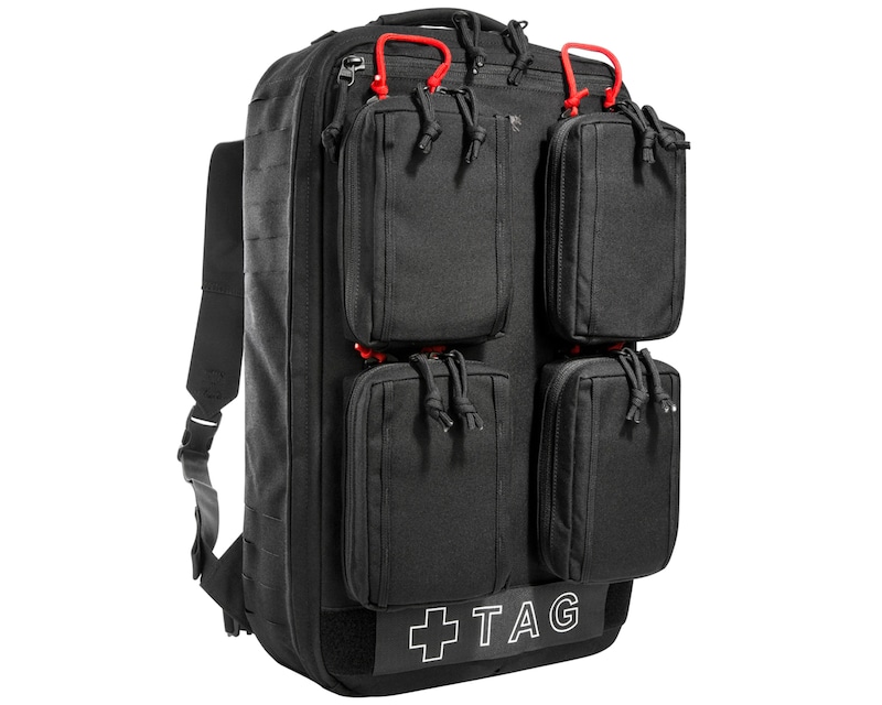 Omascal Sac à dos médical Medic Mascal Pack 19 L Tasmanian Tiger - Black ...