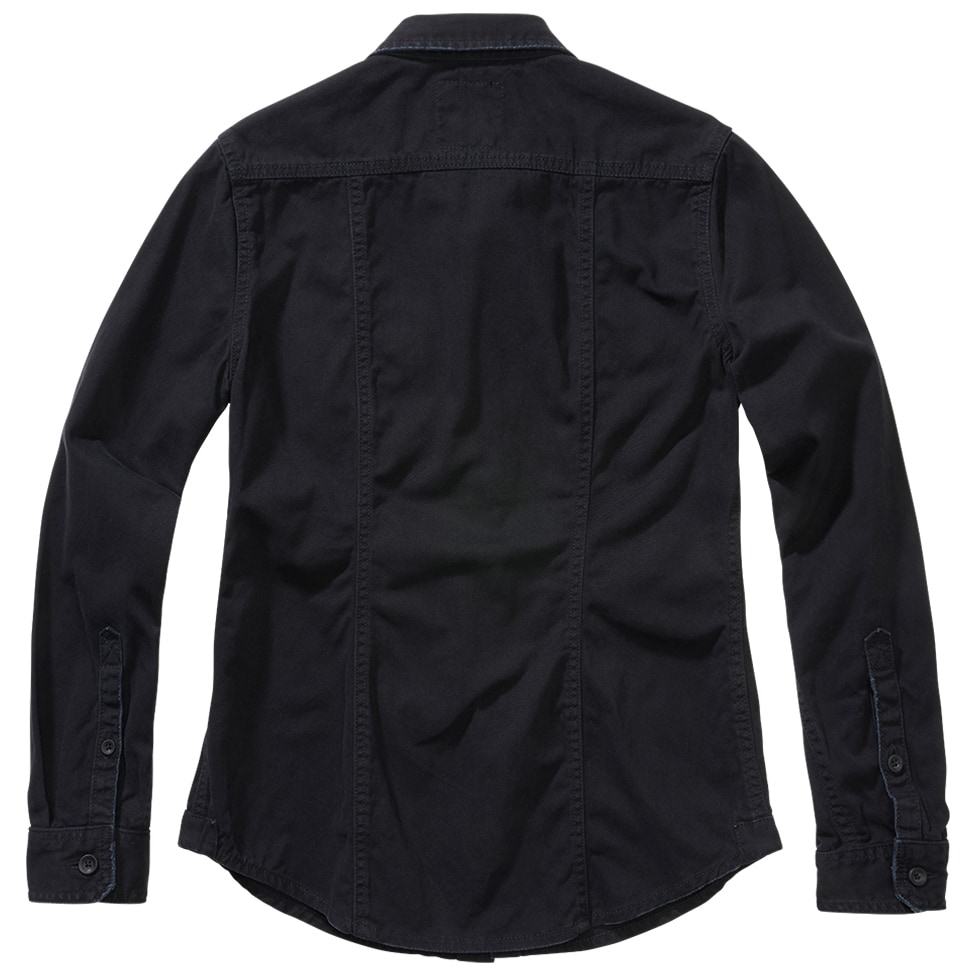 Chemise Femme Vintageshirt Long Sleeve Brandit - Black