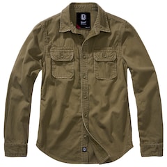 Chemise Femme Vintageshirt Long Sleeve Brandit - Olive