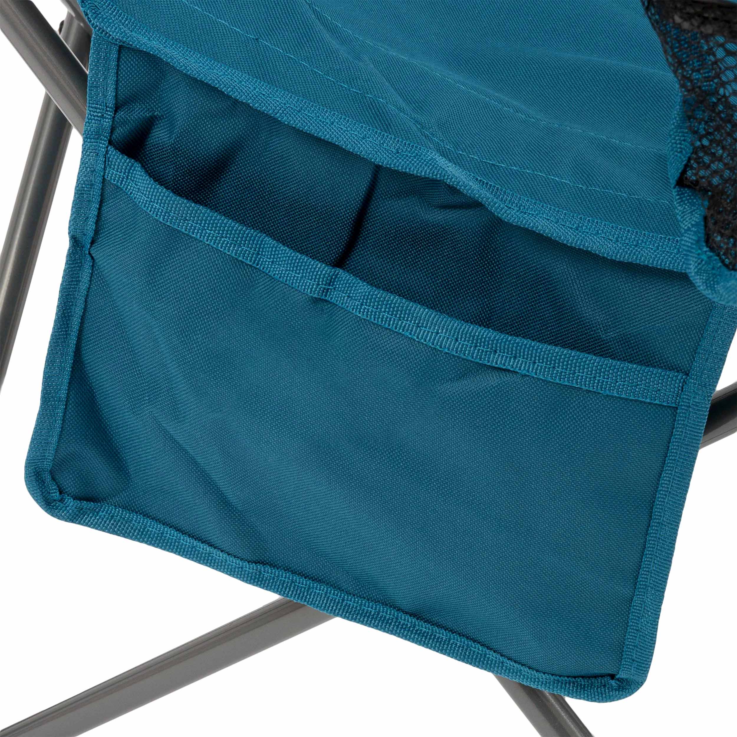 Chaise touristique Outdoor Duart Highlander - Marine Blue