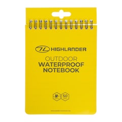 Bloc-notes imperméable Outdoor 15 x 12 cm Highlander