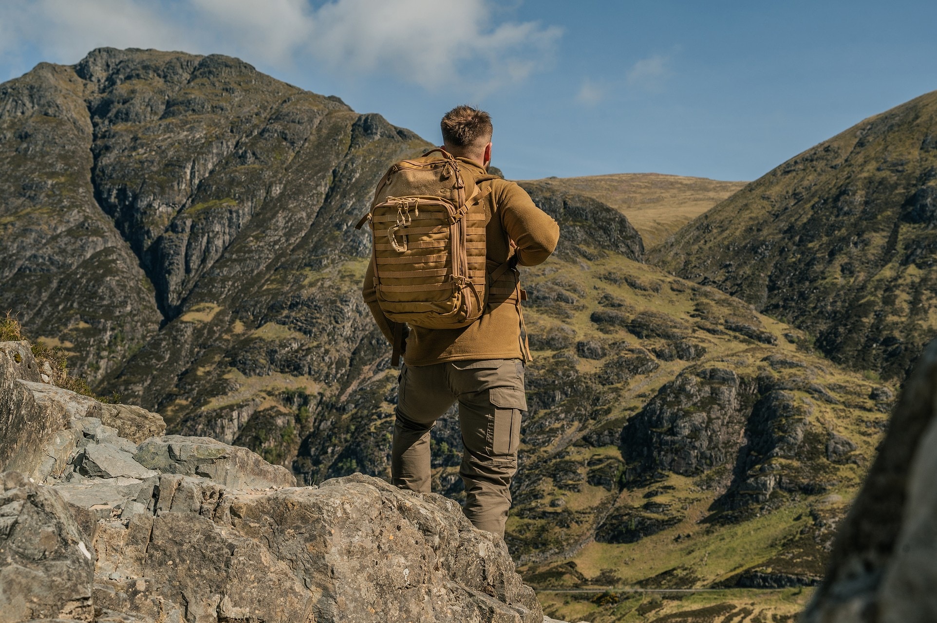 Sac à dos Forces Harrier 35 L Highlander - Coyote
