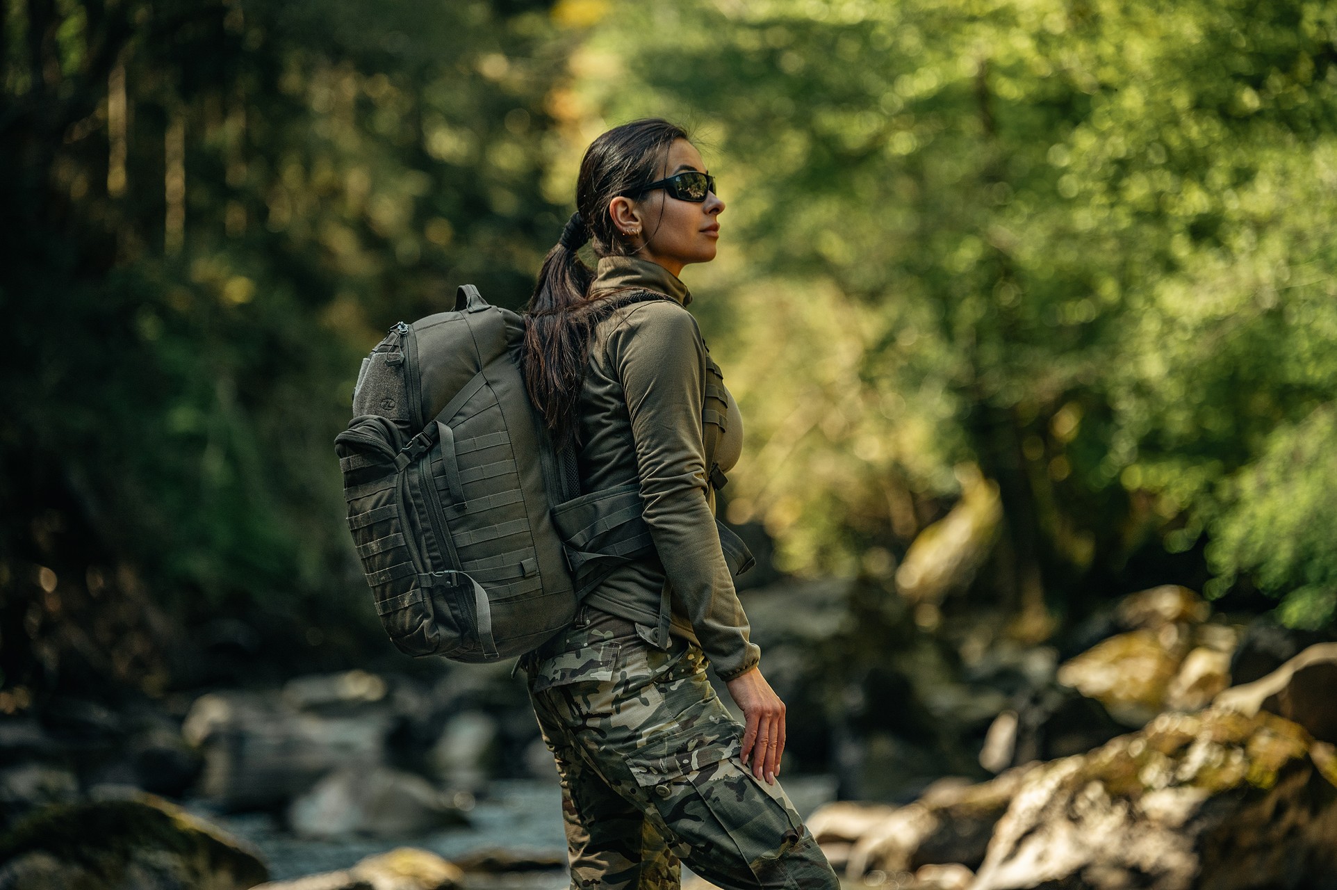 Sac à dos Forces Harrier 35 L Highlander - Ranger Green