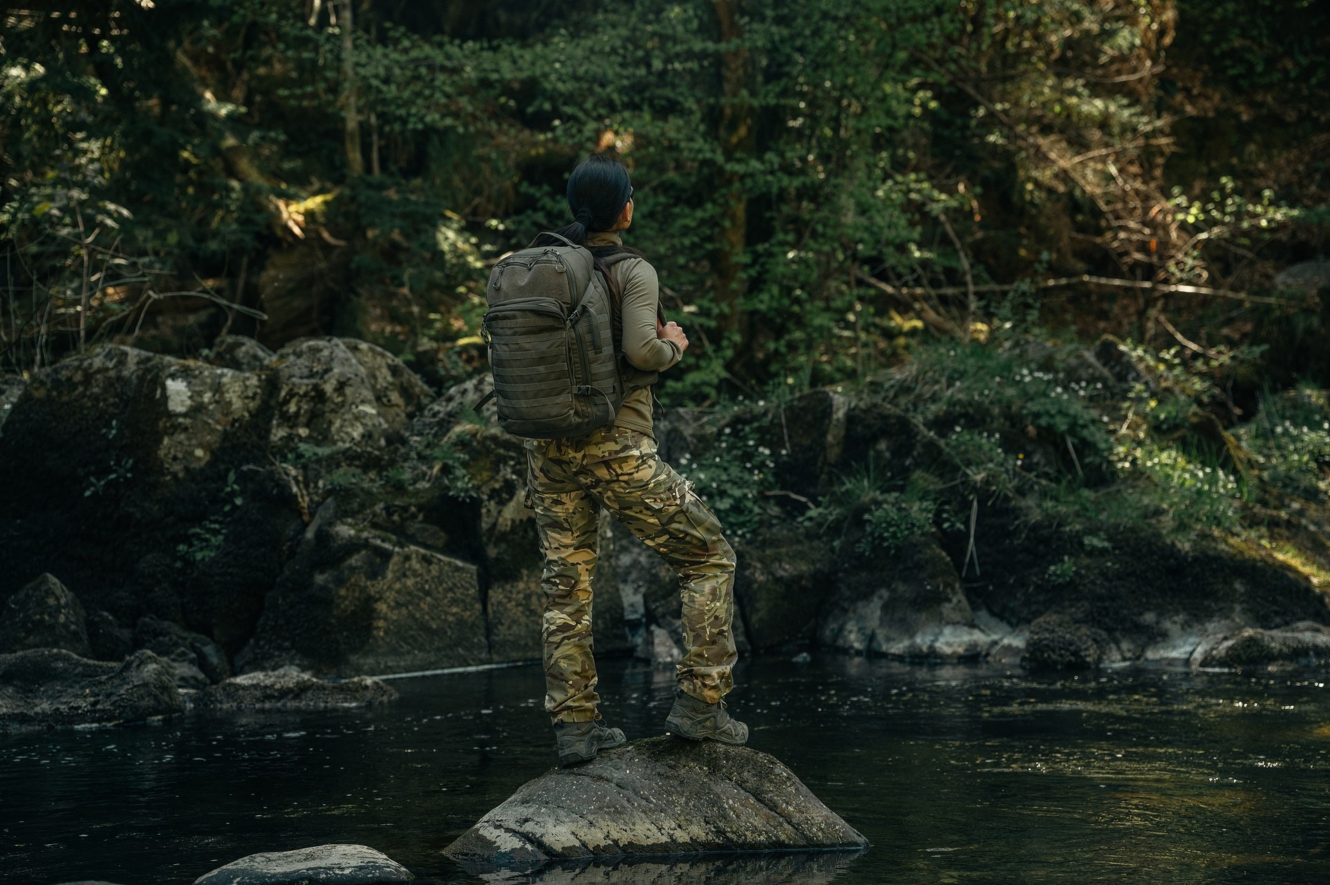 Sac à dos Forces Harrier 35 L Highlander - Ranger Green