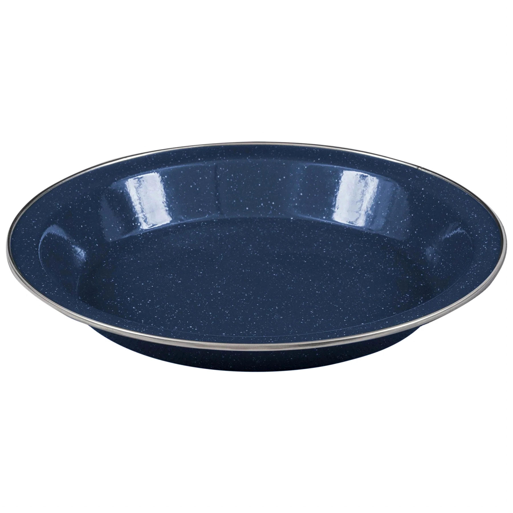 Assiette profonde en acier Outdoor Deluxe Highlander - Navy