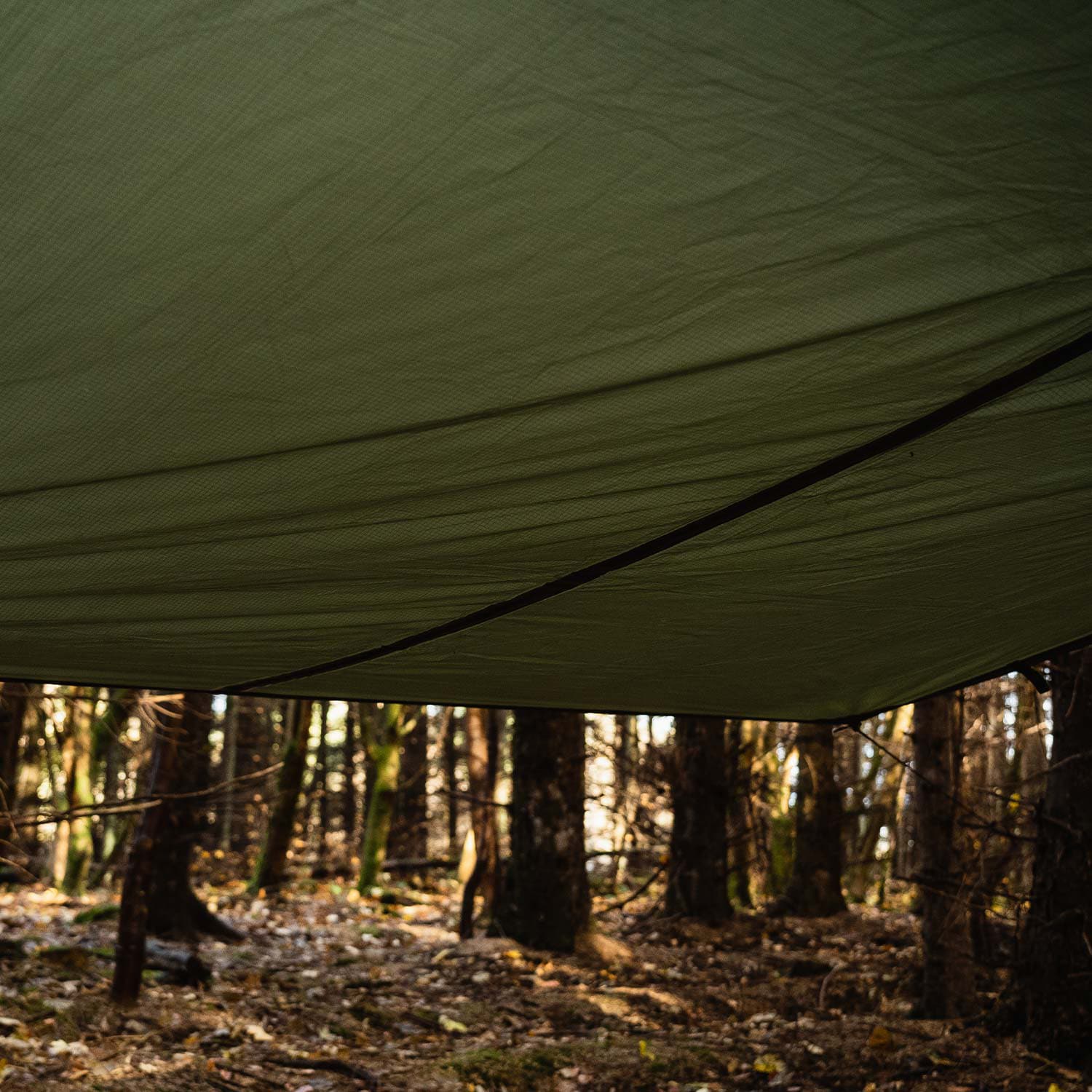 Bâche de bivouac Forces Basha Tarp XL Highlander - Olive