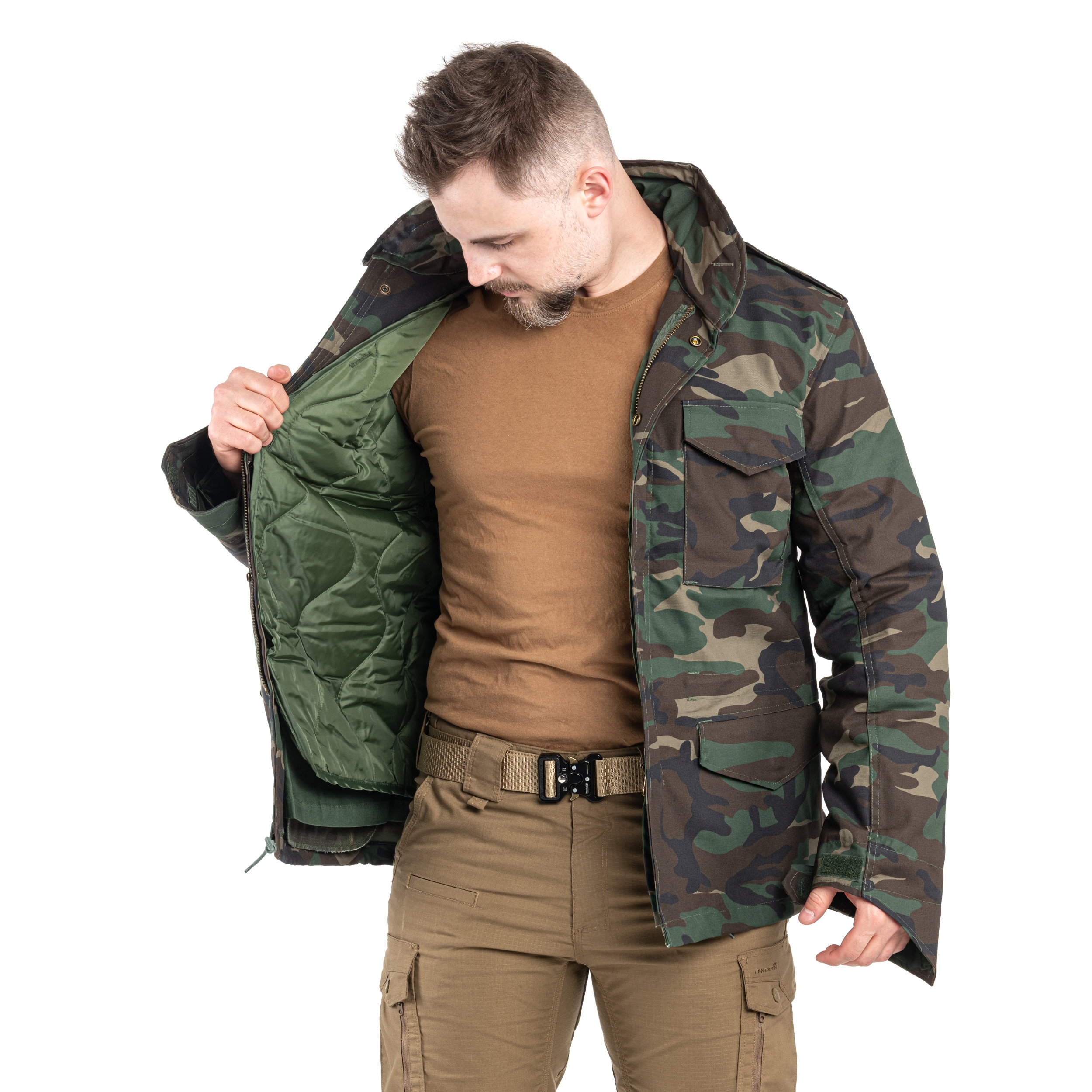 Veste M65 Classic Brandit - Woodland 