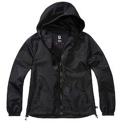 Veste Femme Summer Winderbreaker Frontzip Brandit - Black