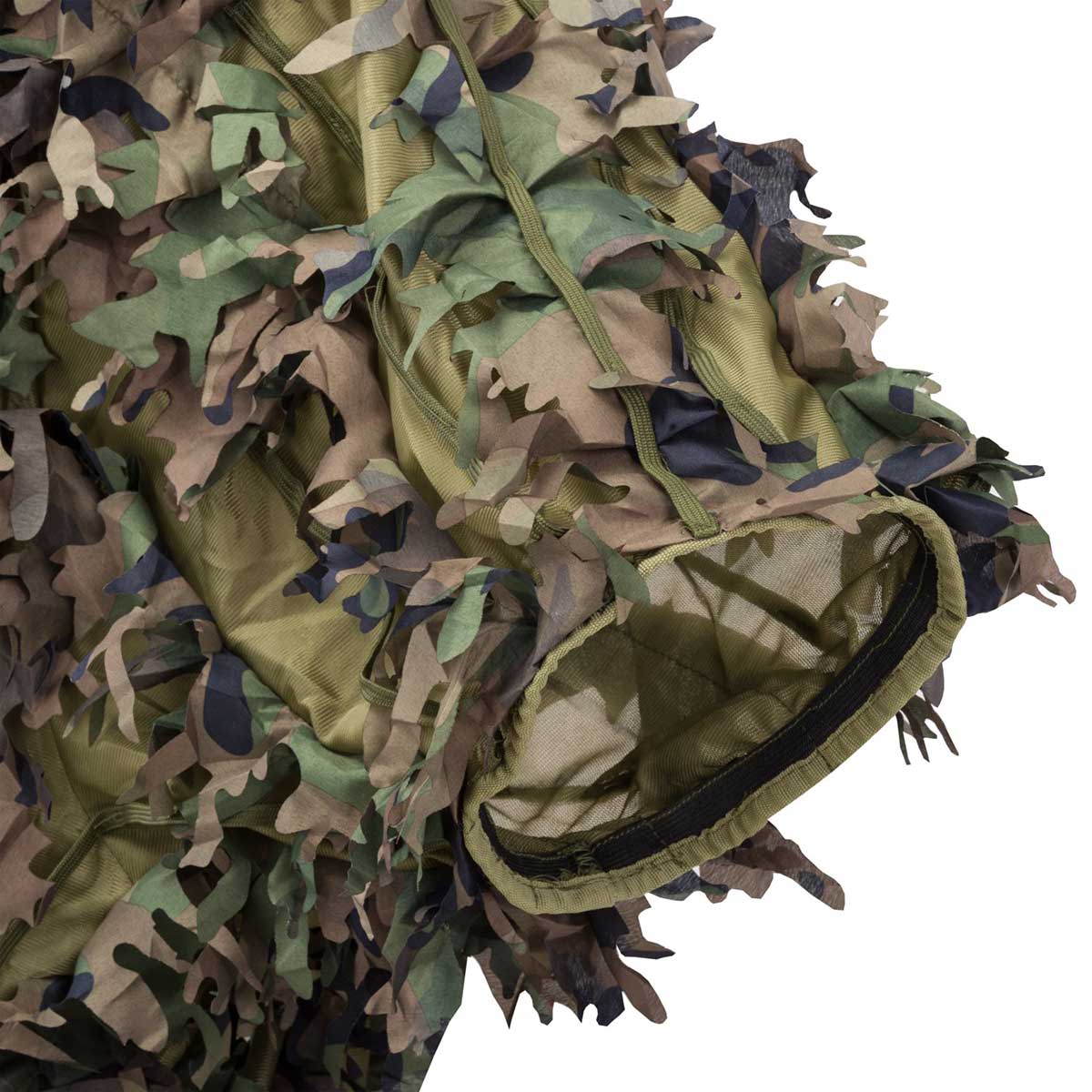 Combinaison de camouflage Leaf Ghilie Set Helikon - US Woodland