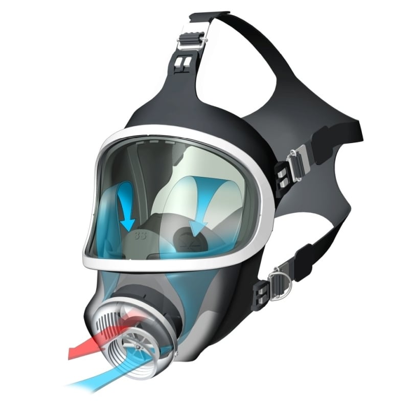 Masque à gaz 3S Basic MSA