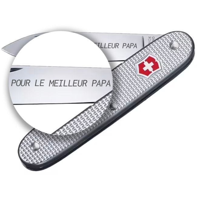 Couteau de poche Swiss Army 1 Alox Victorinox - Silver