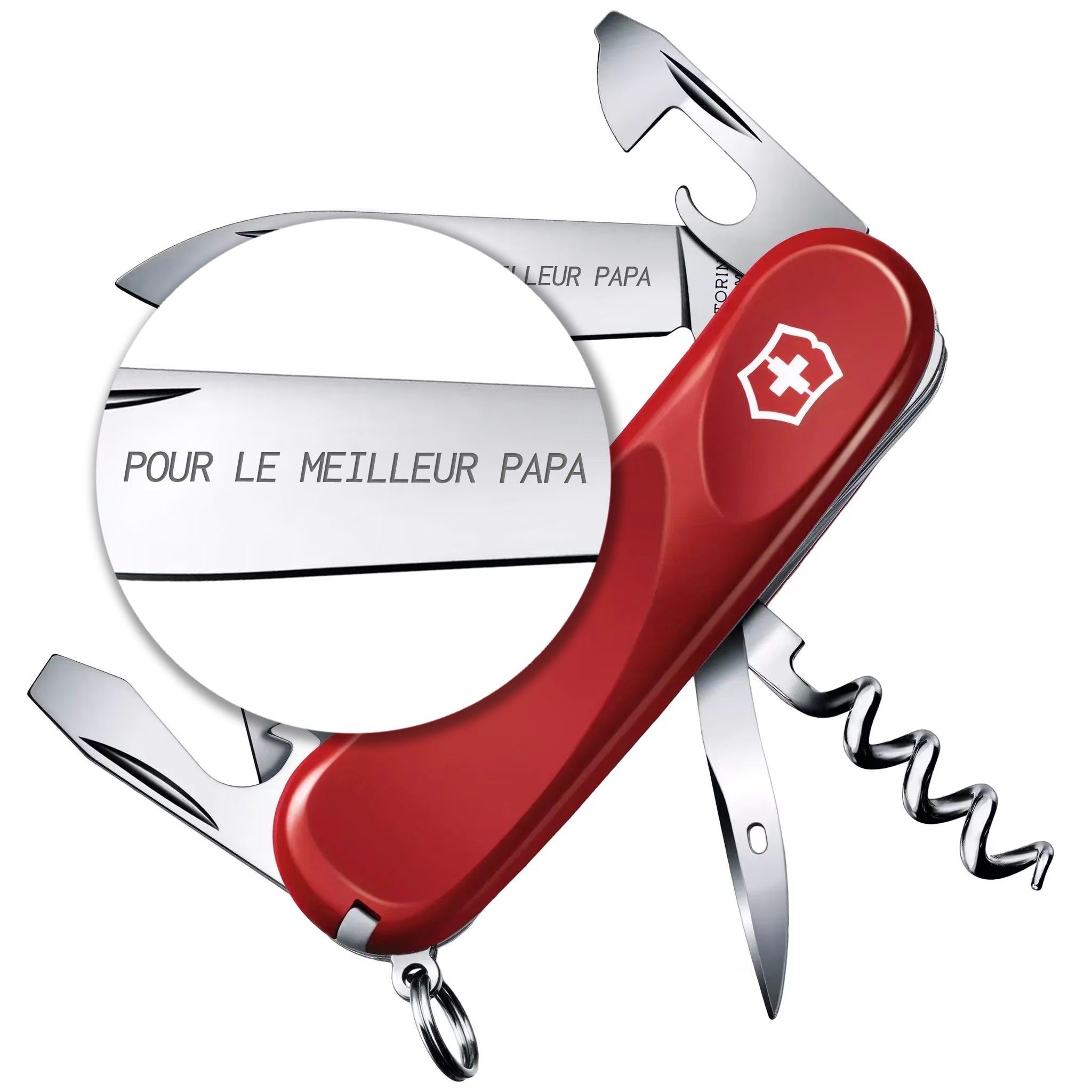 Couteau de poche Evolution 10 Victorinox - Red