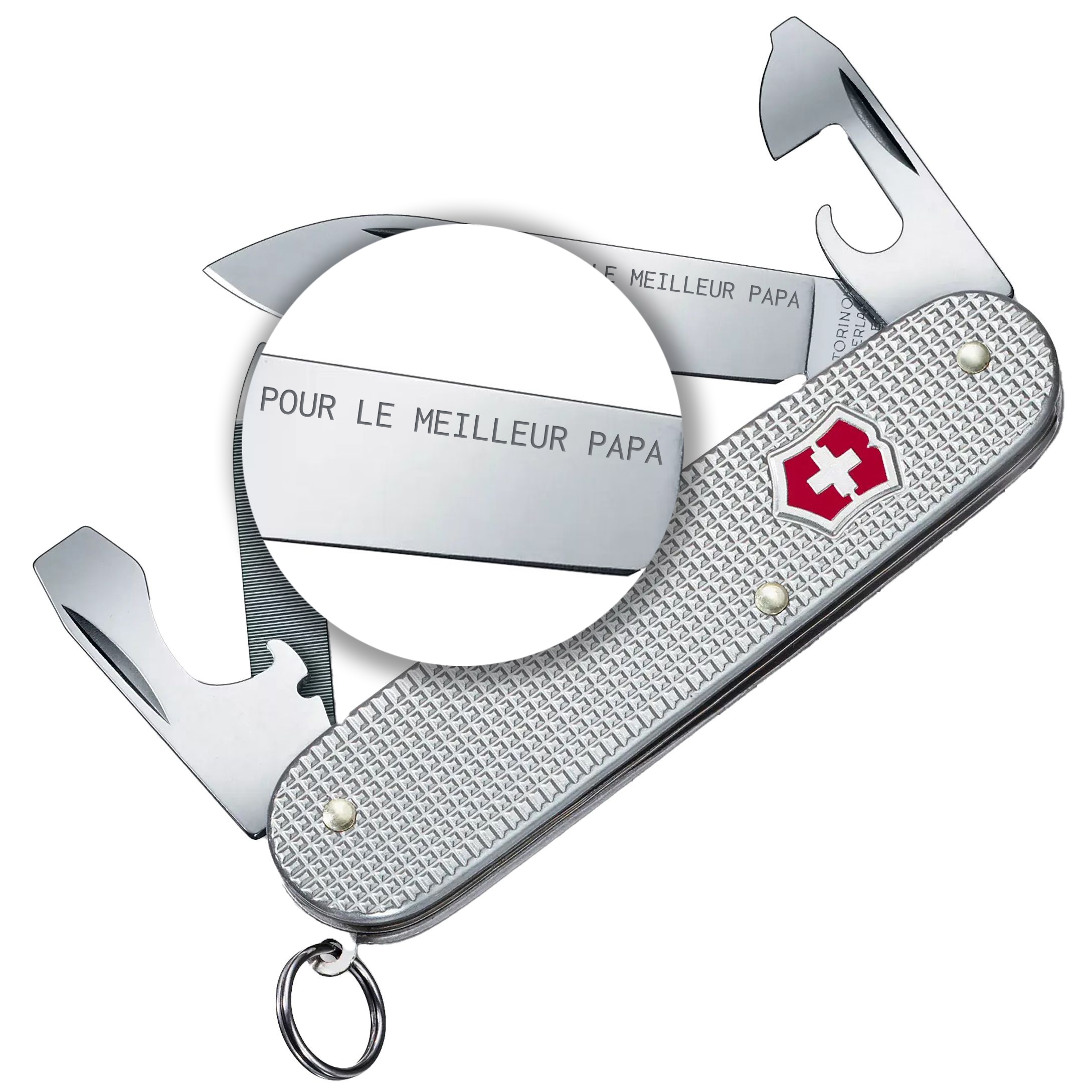 Couteau de poche Cadet Alox Victorinox - Silver 