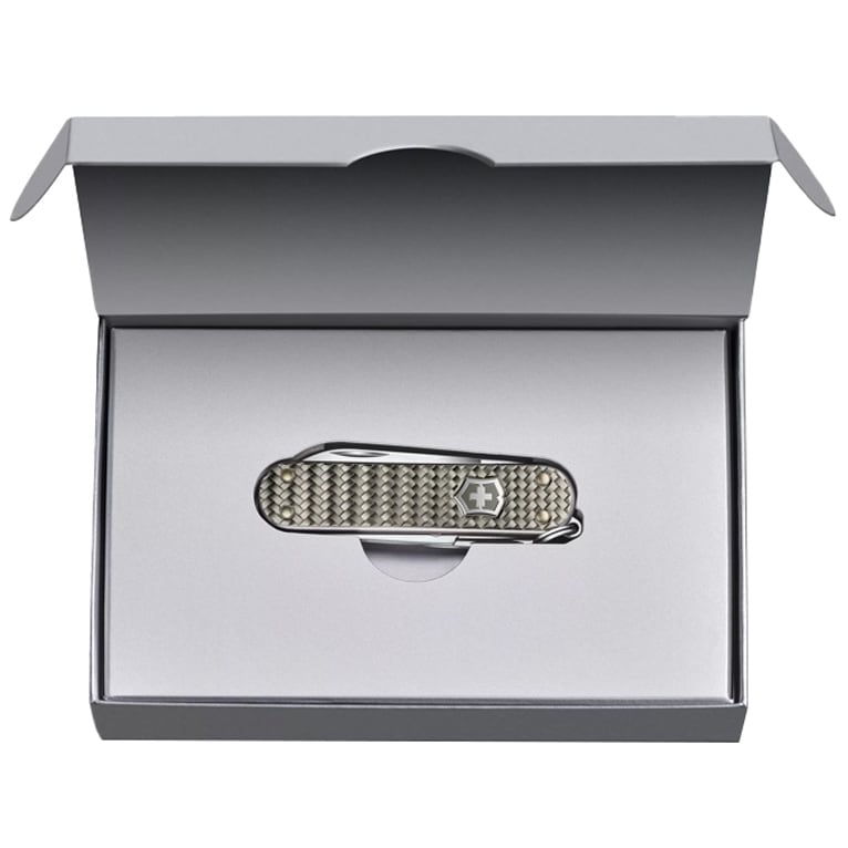 Couteau de poche Classic Precious Alox Victorinox - Infinite Gray