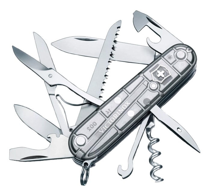 Couteau de poche Huntsman Victorinox  - Silver Tech