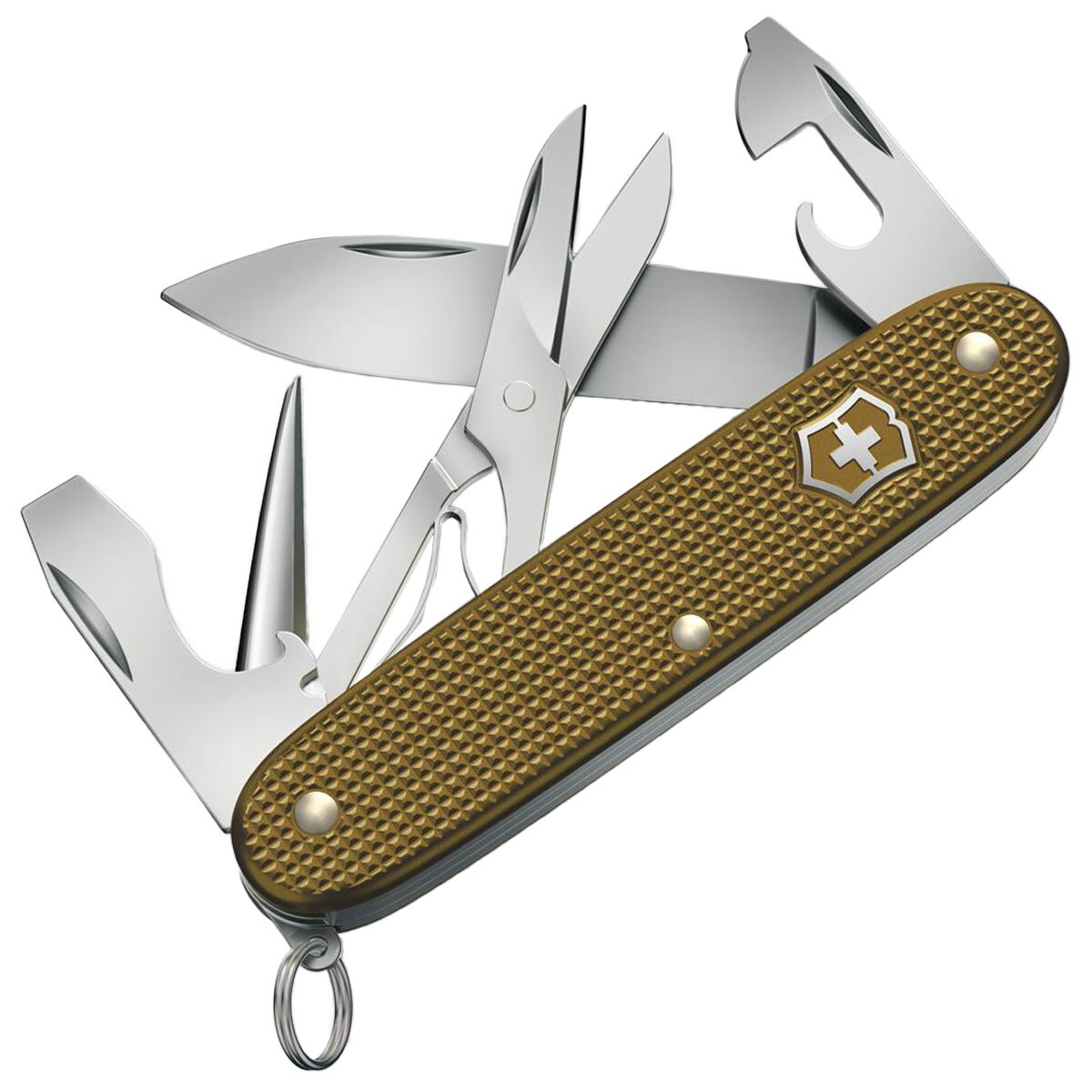 Couteau de poche Pioneer X Alox Limited Edition 2024 Victorinox - Terra Brown