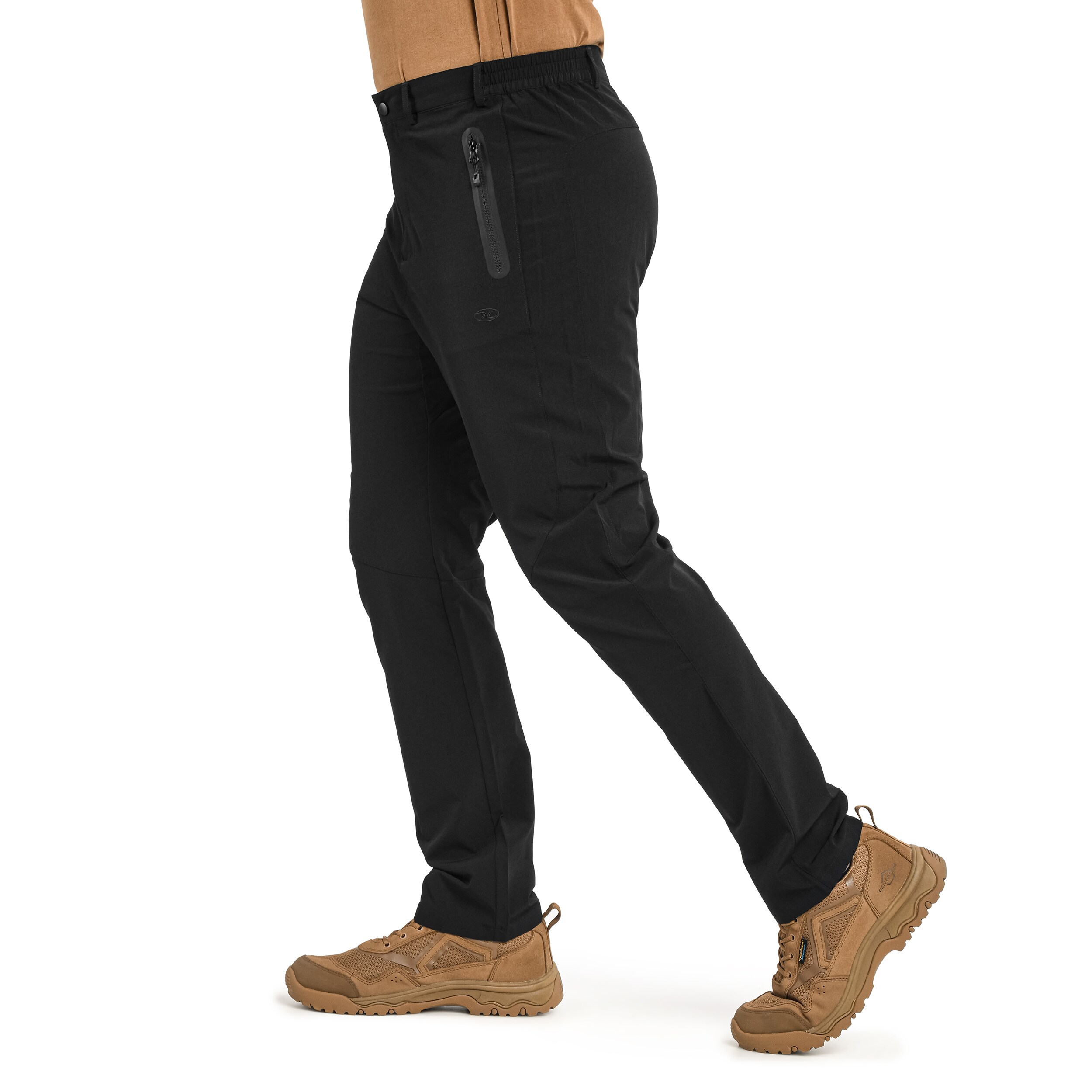 Pantalon Highlander Outdoor Munro Walking Trousers - Black