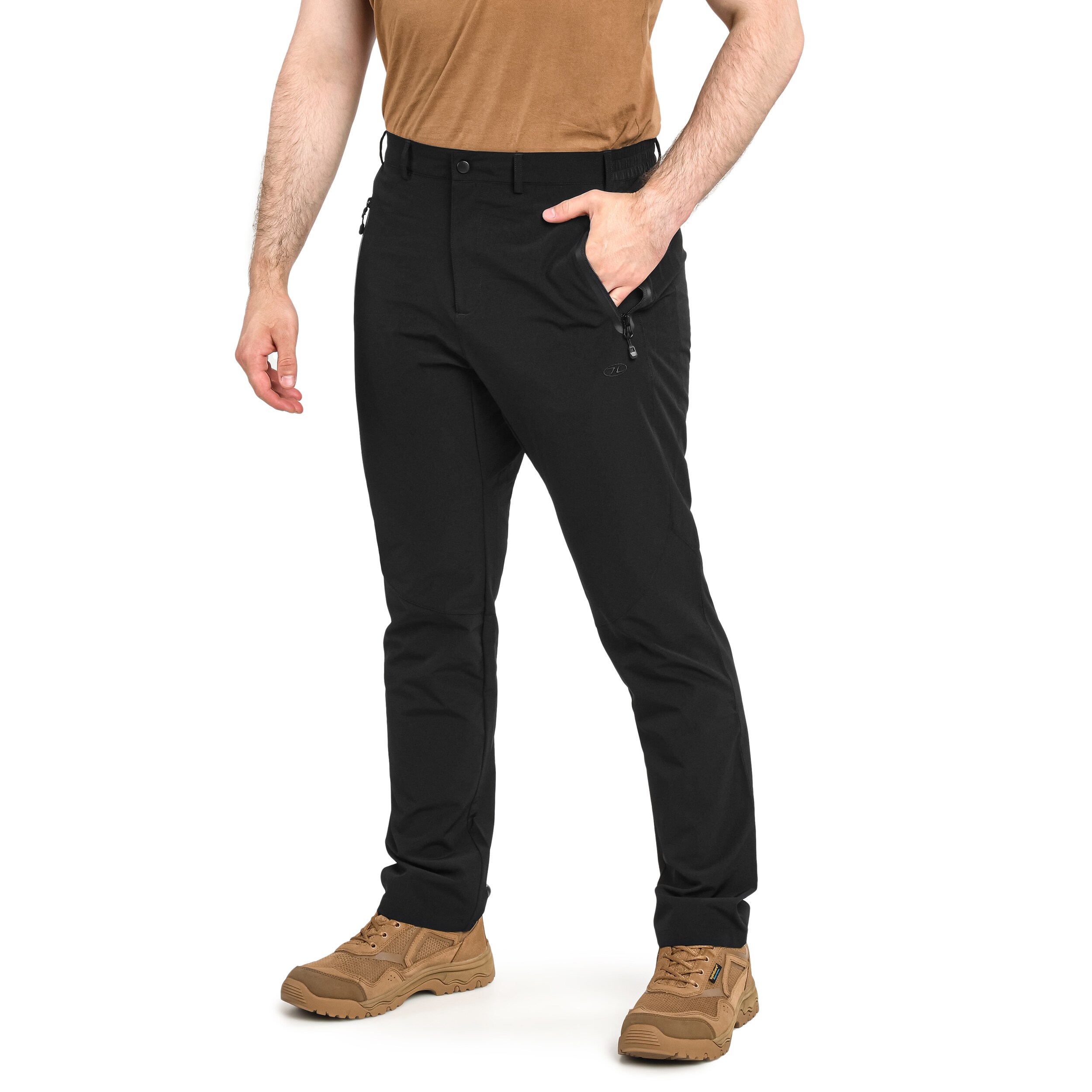 Pantalon Highlander Outdoor Munro Walking Trousers - Black