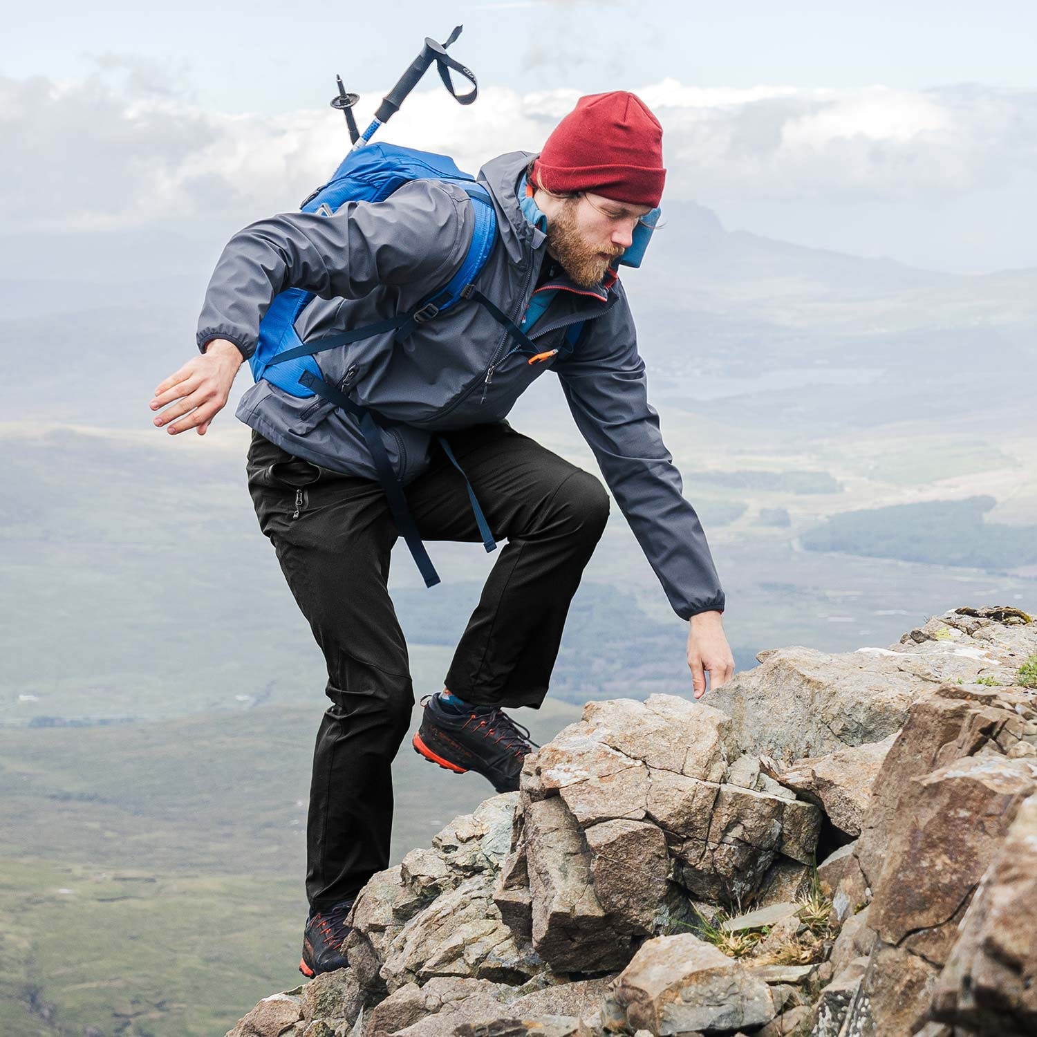 Pantalon Outdoor Munro Walking Trousers Highlander - Black