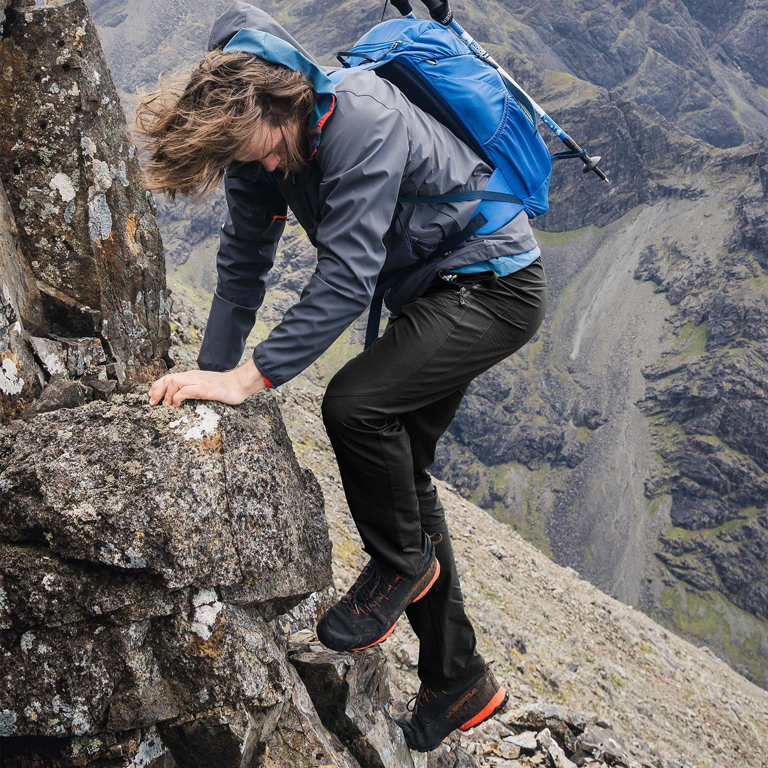 Pantalon Outdoor Munro Walking Trousers Highlander - Black