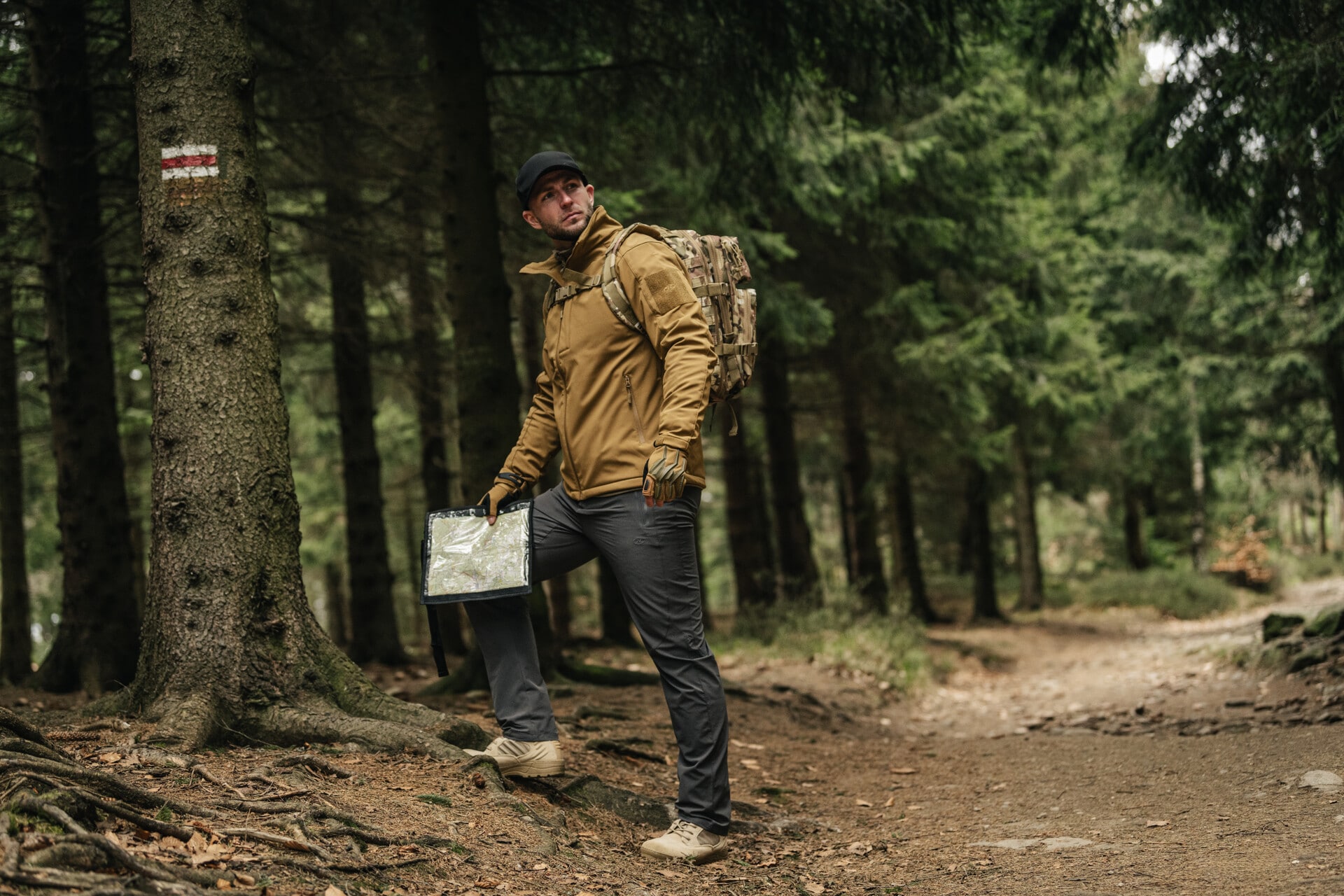 Pantalon Highlander Outdoor Munro Walking Trousers - Dark Grey