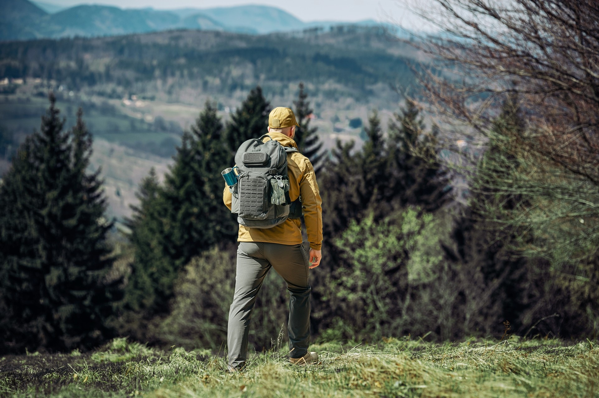 Pantalon Highlander Outdoor Munro Walking Trousers - Dark Grey