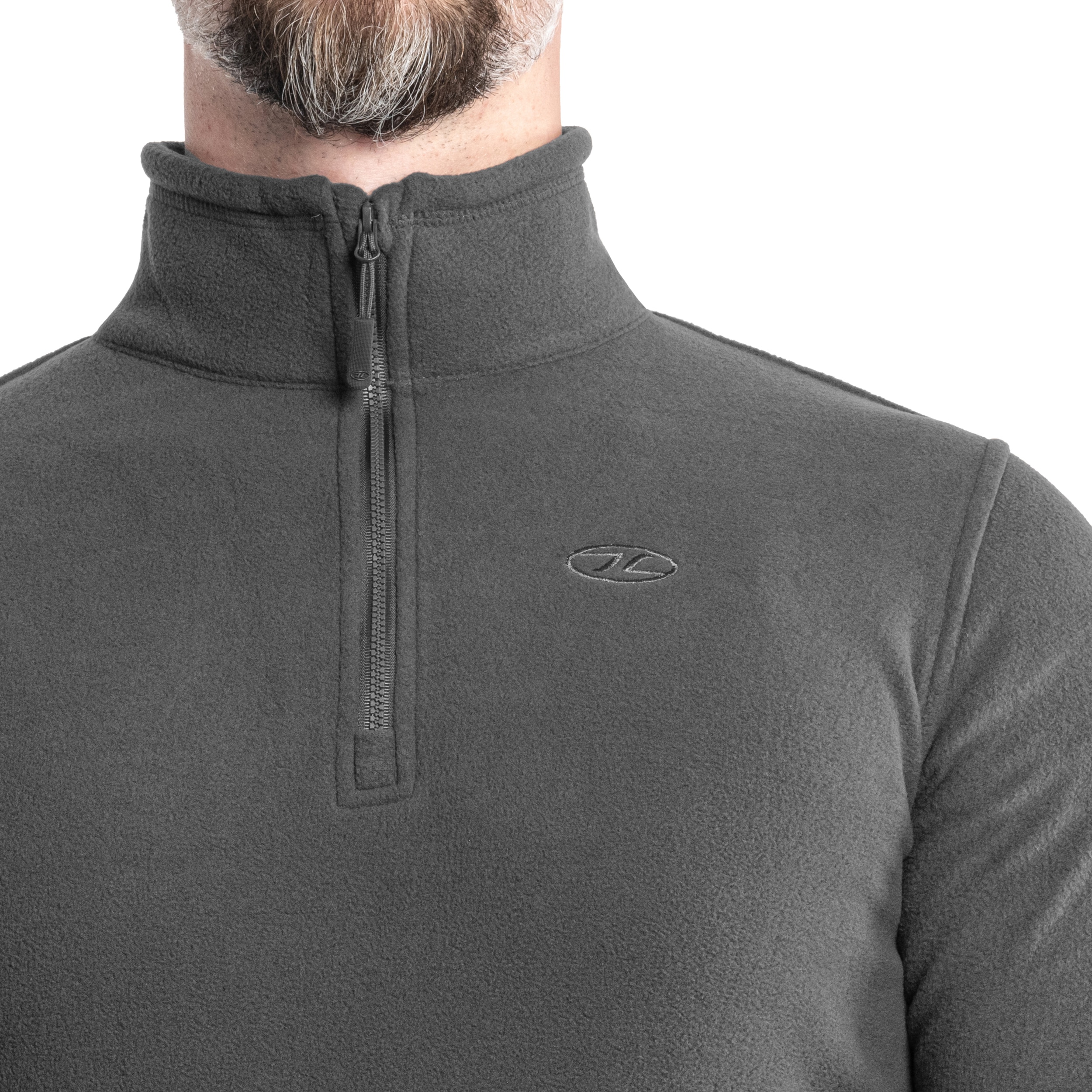 Polaire Outdoor Ember Fleece Top Highlander - Dark Grey