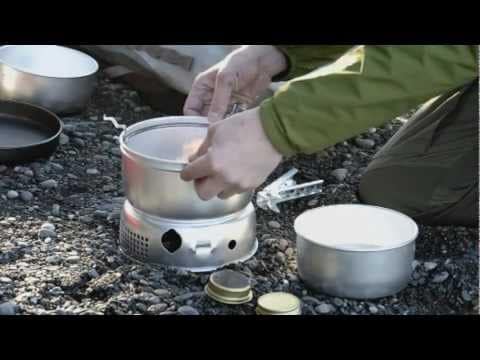 Kit de vaisselle et cuisinière touristique Stove 27-3 UL Trangia