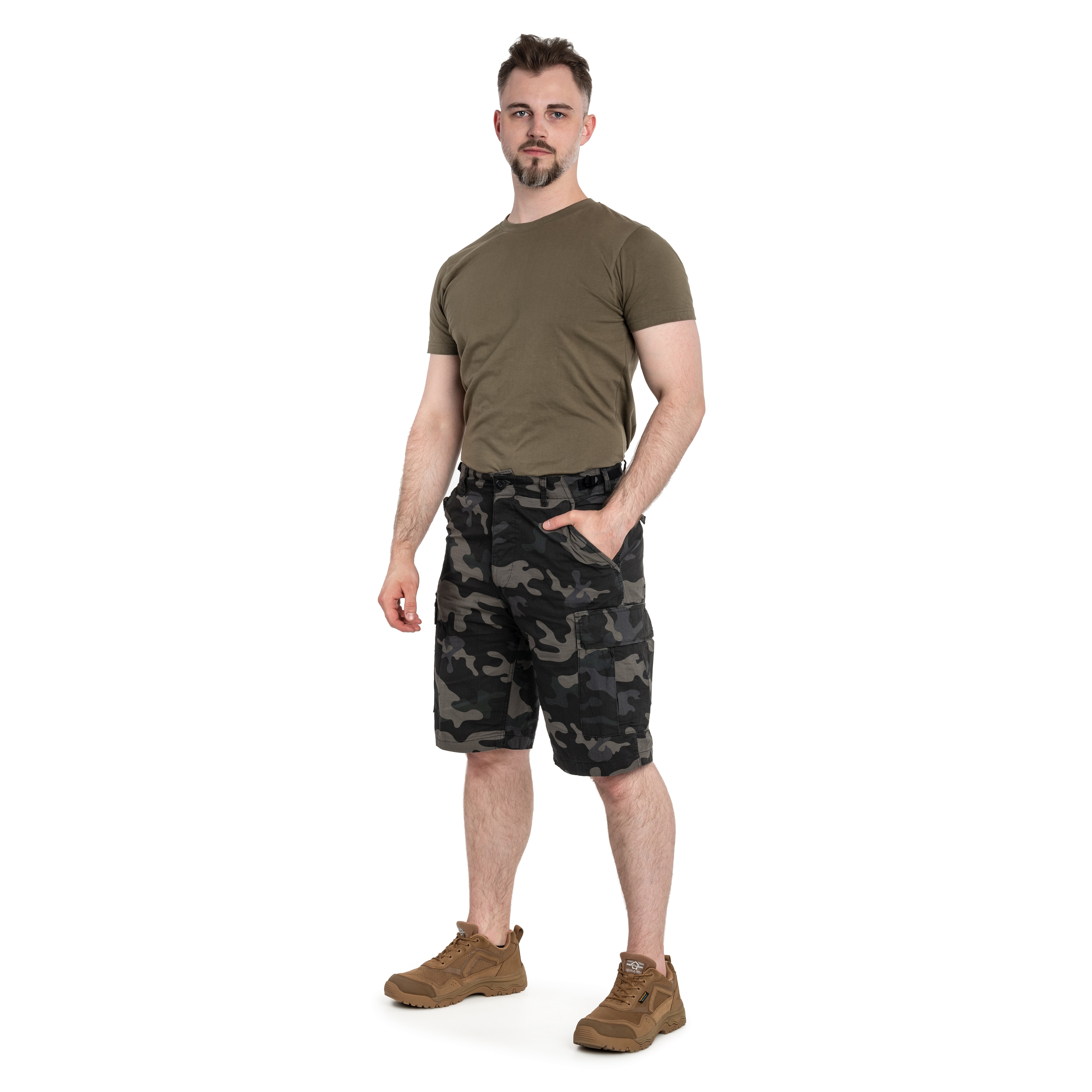 Short BDU Rip-Stop Brandit - Dark Camo