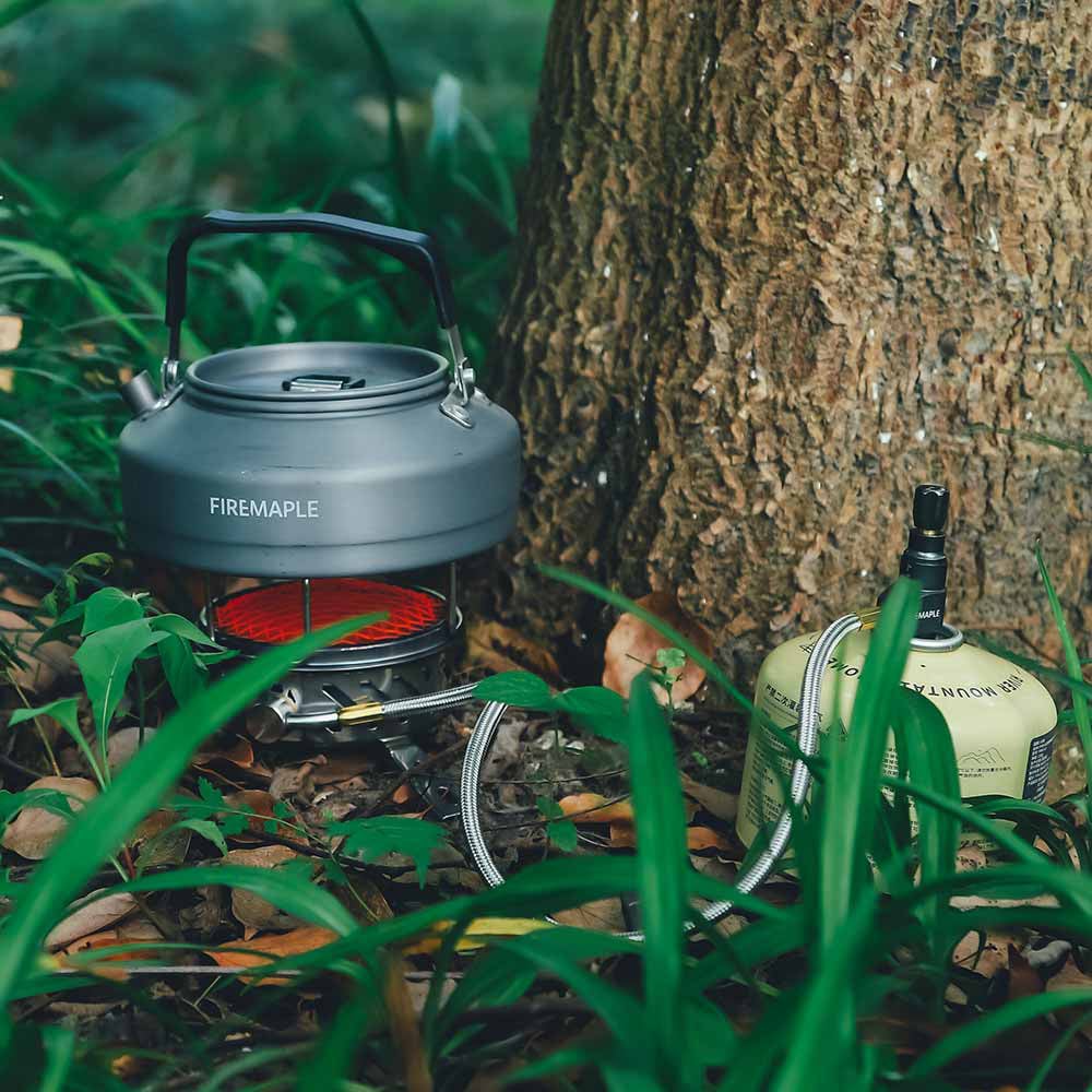 Cuisinière touristique avec casserole Mars Radiant Stove System Fire Maple 