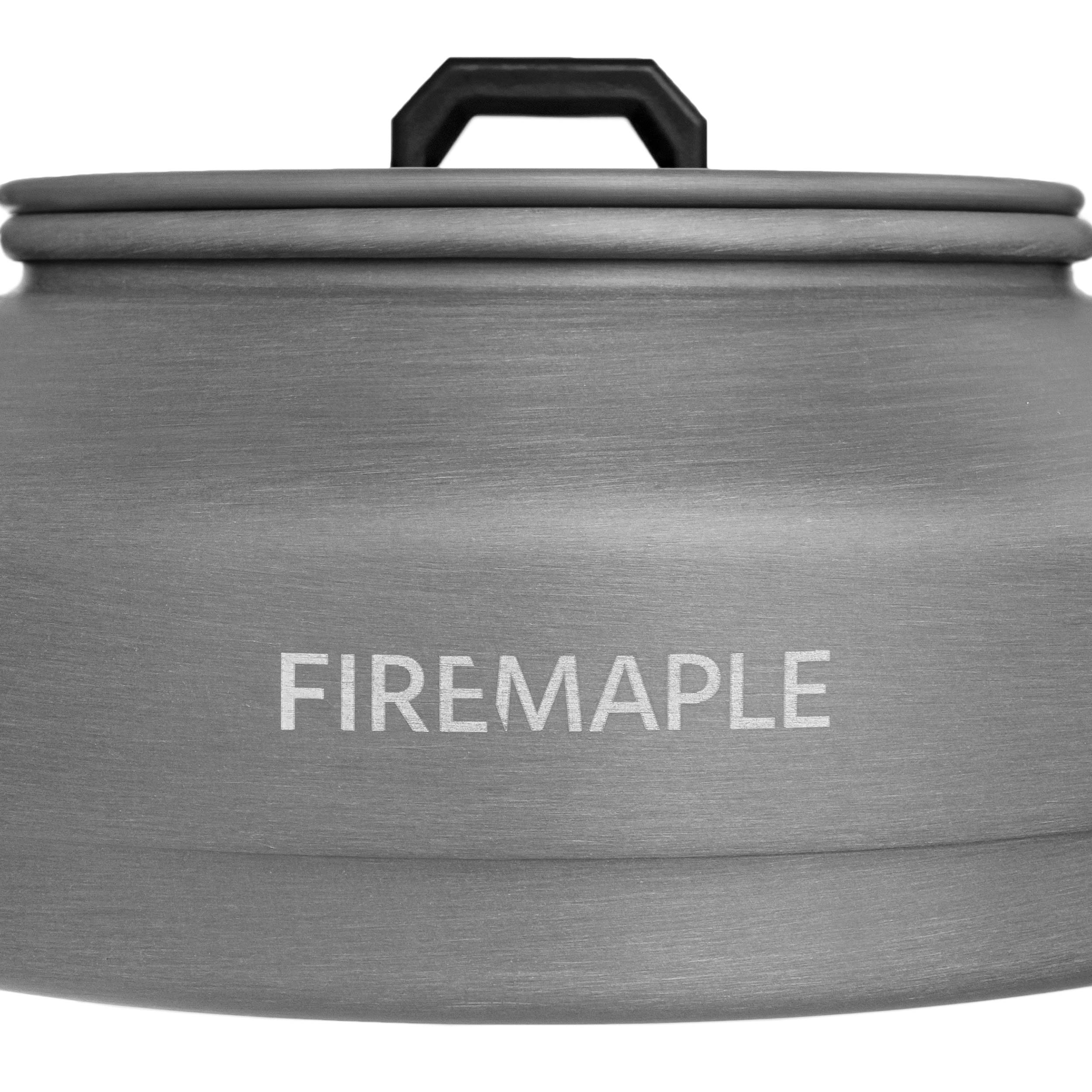 Bouilloire touristique Feast T3 800 ml Fire Maple - Black