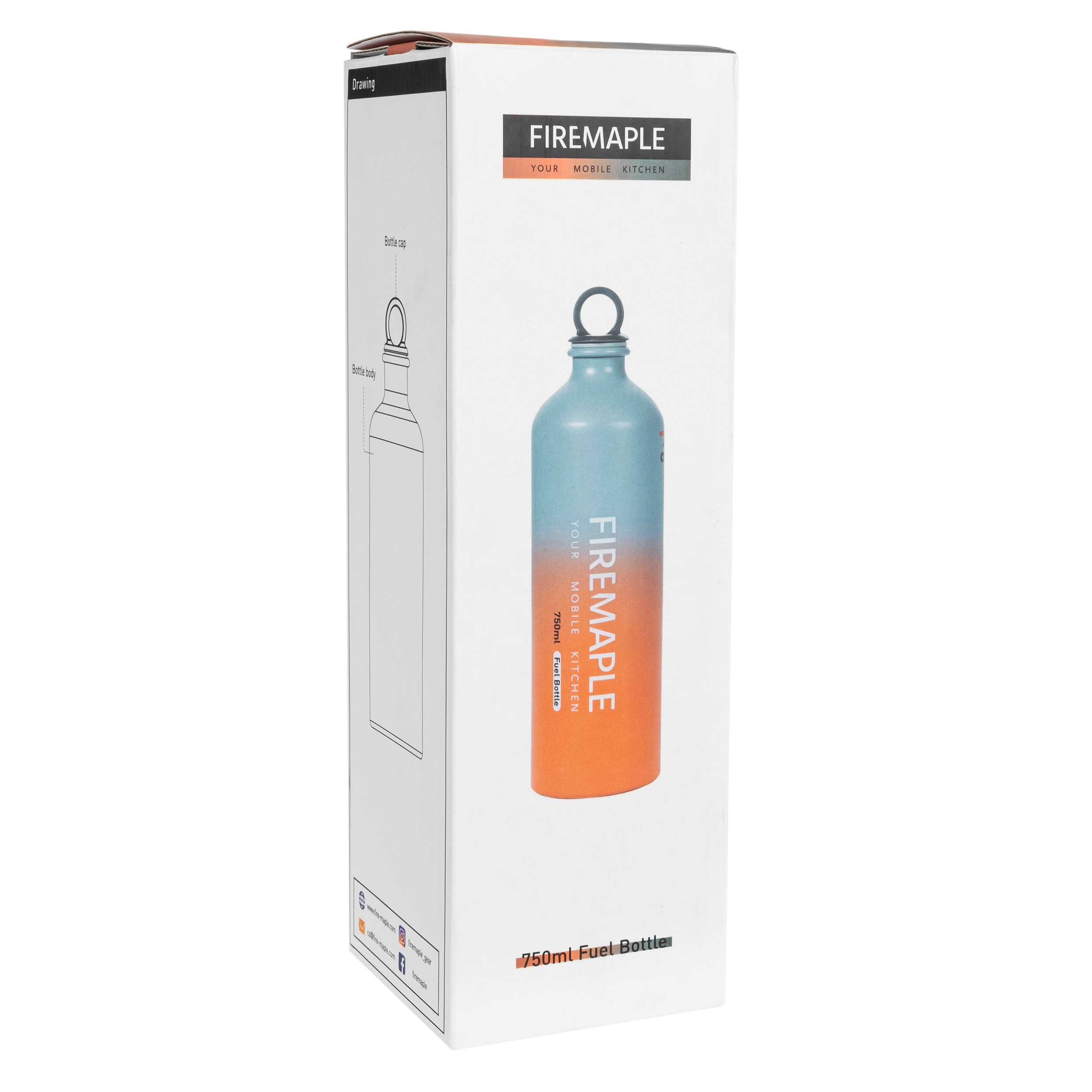 Réservoir à carburant  750 ml  Fire Maple