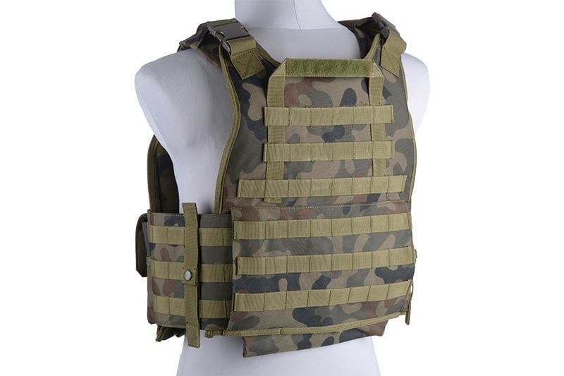 Gilet tactique Plate Carrier GFC - wz.93 Pantera PL Woodland