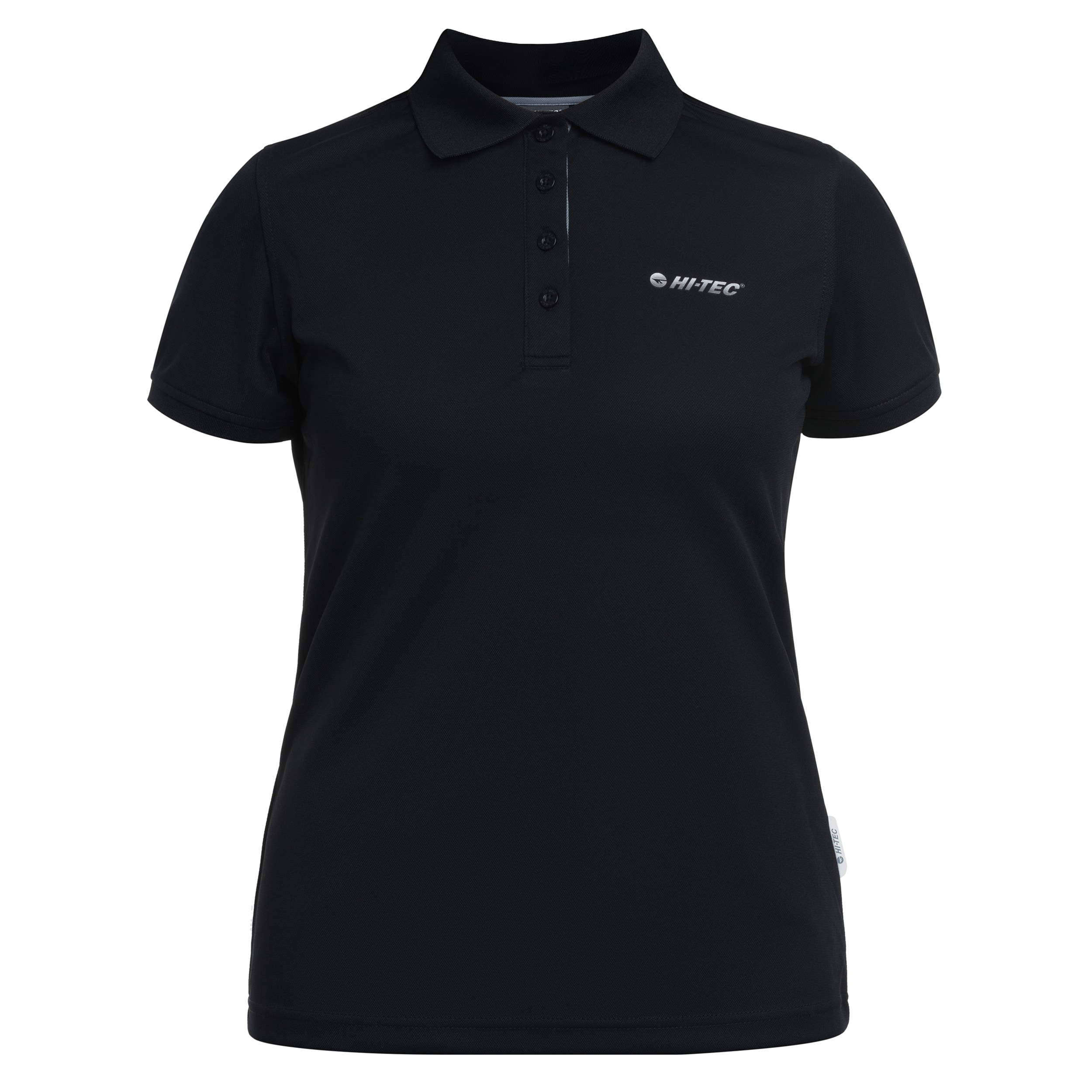 Polo pour femmes Lady Site Hi-Tec - Black/Silver