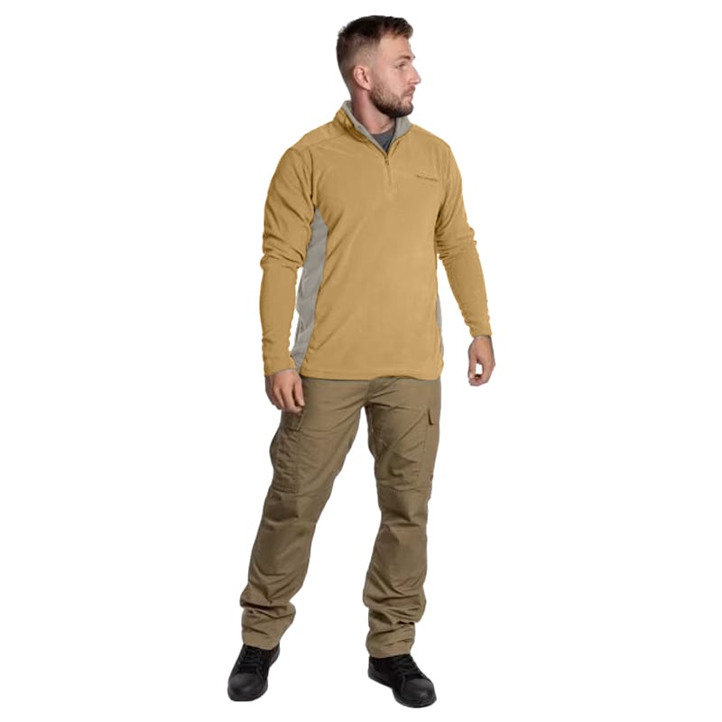 Polaire Klamath Range II Half Zip Columbia - Light Camel/Flint Grey