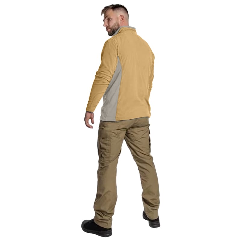 Polaire Klamath Range II Half Zip Columbia - Light Camel/Flint Grey