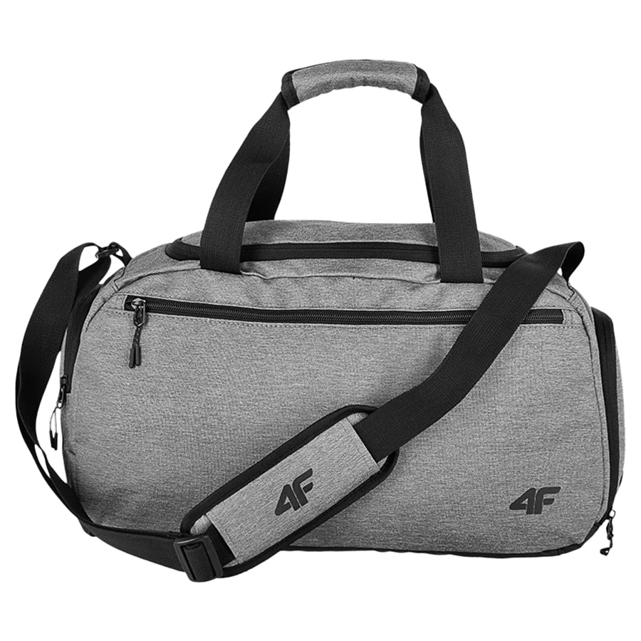 Sac à bandoulière avec poche à chaussures 25 L 4F - Mélange gris